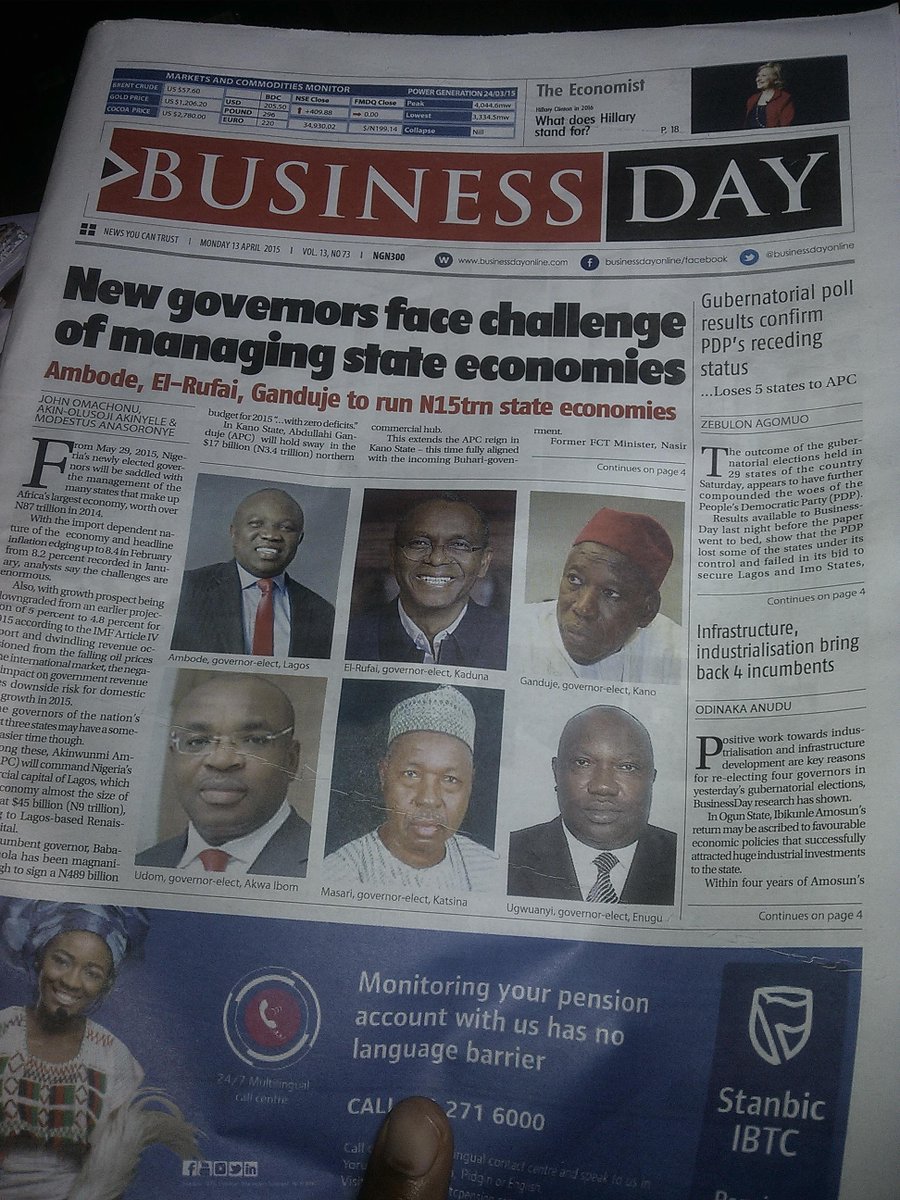 Booponetime's tweet image. we love @businessdayonline 4eva, got the new priced edition for N300 on April 13th 2015  #entrepreneurguide #booped