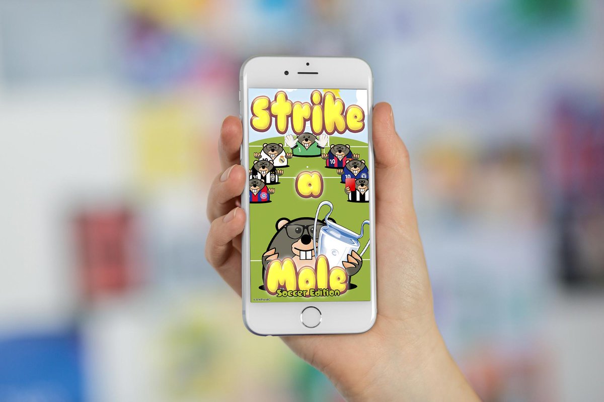 phone_xd's tweet photo. Strike A Mole Soccer Edition for #PhoneXD #play #love #game #appstore #iphone6 #iphone6plus https://t.co/0z1x3P6Isq http://t.co/xza9DM0eOv