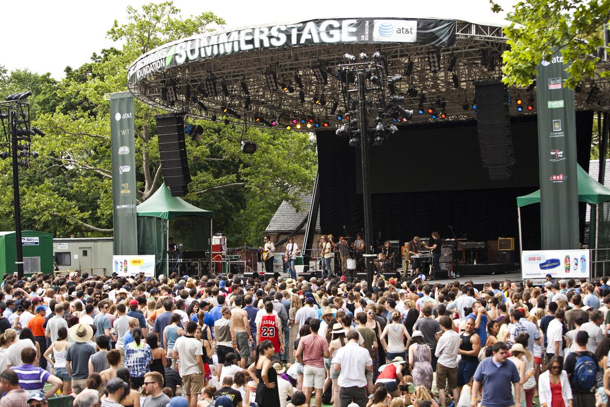 SummerStage's tweet photo. RT @RePeat_: The ten @SummerStage concerts you shouldn't miss this year: http://t.co/pFUFswsDm6 http://t.co/DAvGPjSrze #SummerStage30