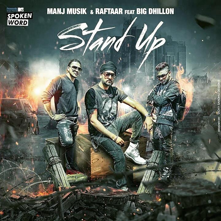 O2SRK's tweet photo. MTV Spoken Word | MTV Roadies Theme Song - STAND UP!
@MANJmusik @Its_Raftaar @bigdhillonmusic @O2SRK 
Coming Soon.. http://t.co/1RaFukXMoy