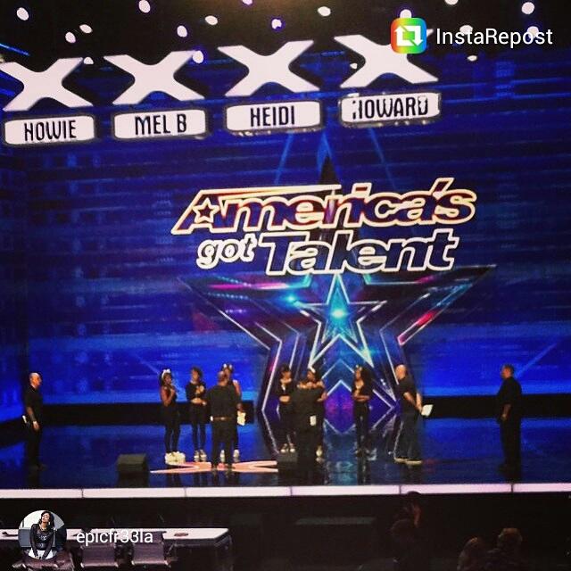 Kleah34's tweet image. Sound check #FireNation #CbfreeLA #FreeLA #AGT #Music #F4F #L4L #Soundcheck #Performers #love #fun