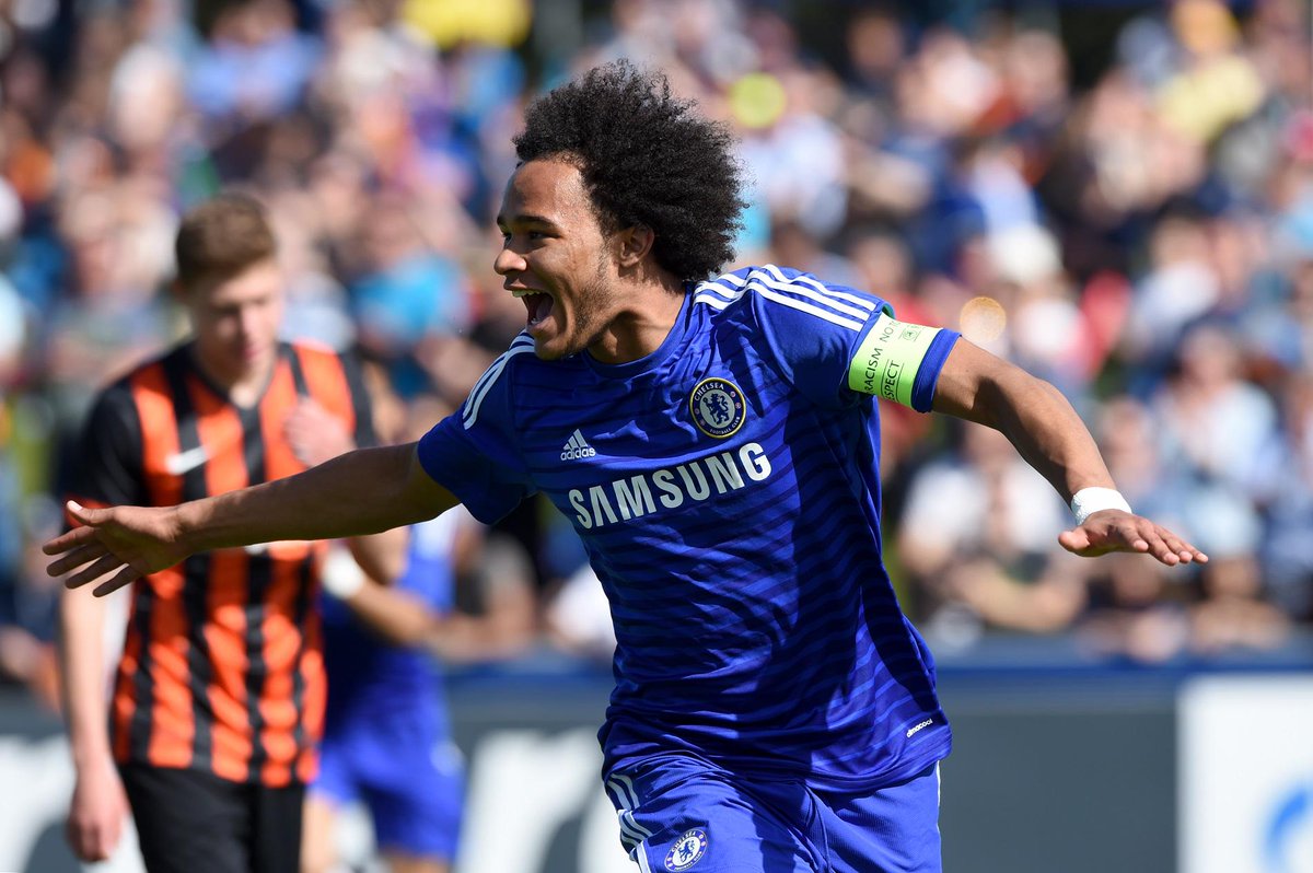 ChelseaFC's tweet photo. Here's the match report from Switzerland, as #CFCU19 clinched the @UEFAYouthLeague... http://t.co/KmAOhZPQya http://t.co/GPovCoB7og