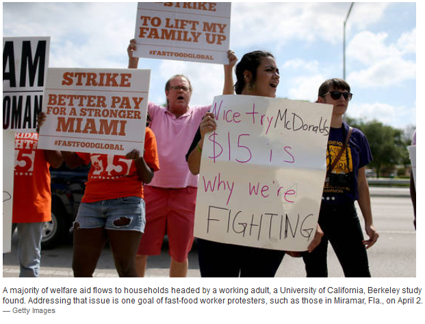 WSJecon's tweet photo. Get a job? Most welfare recipients already have one http://t.co/P8dOicTh84 http://t.co/HOncruBIJY