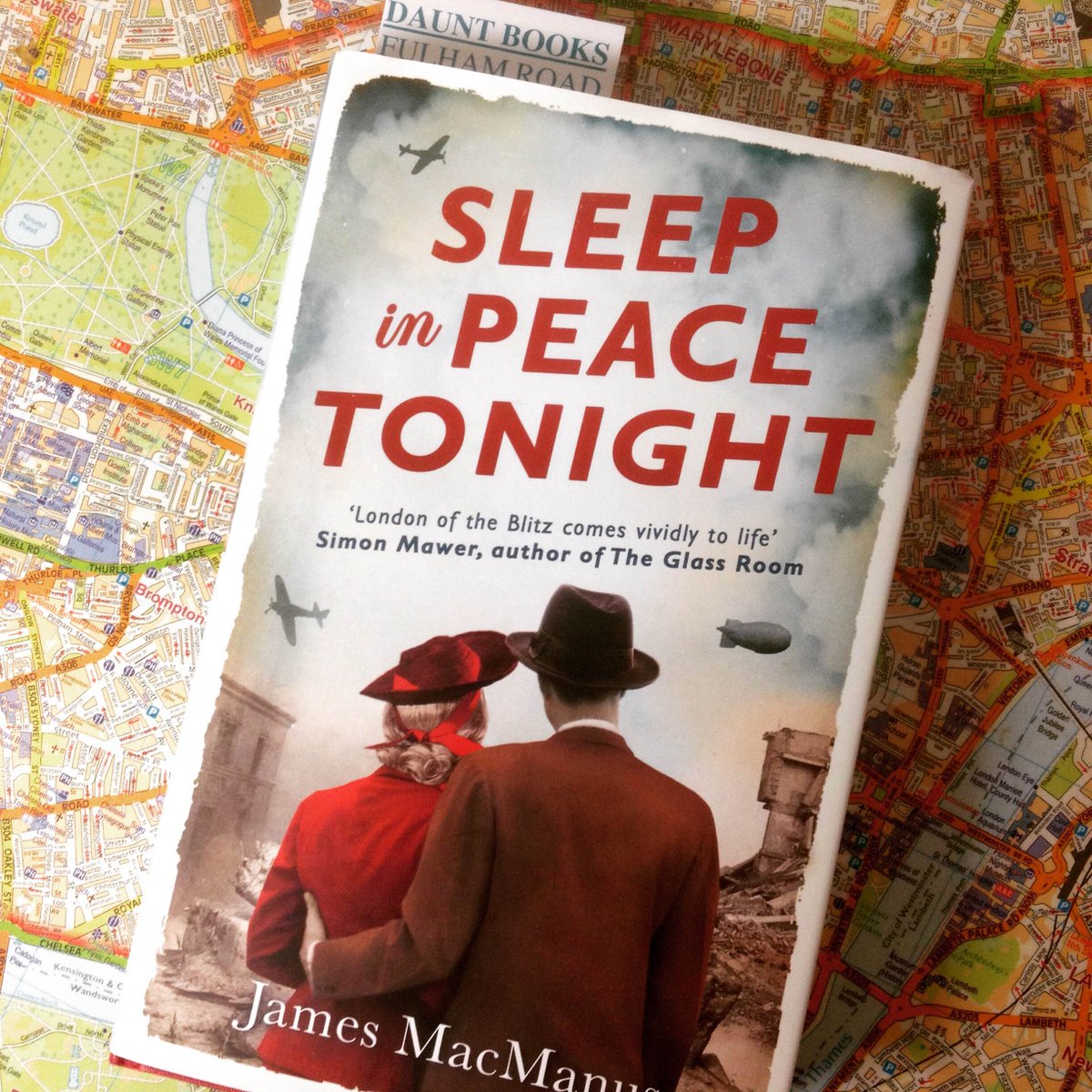 Countdown to James MacManus this Thursday at Daunt Books Fulham Road! Tickets £5 #jamesmacmanus #sleepinpeacetonight