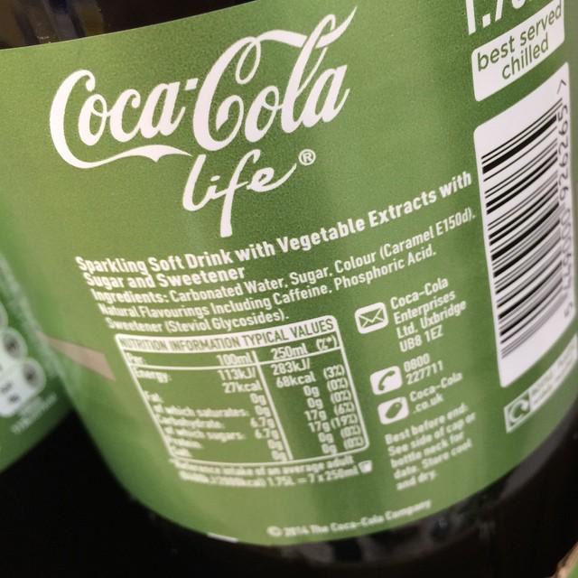 T_Nation's tweet photo. Coca-Cola launching new half-sugar soda. You know, for people who only want to be half-fat. Like Kardashian fat. http://t.co/WZsM1NMBFu