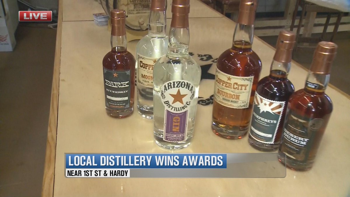 azfamily's tweet image. Local distillery @AZDistilling wins international recognition az3.tv/1H0EdOD