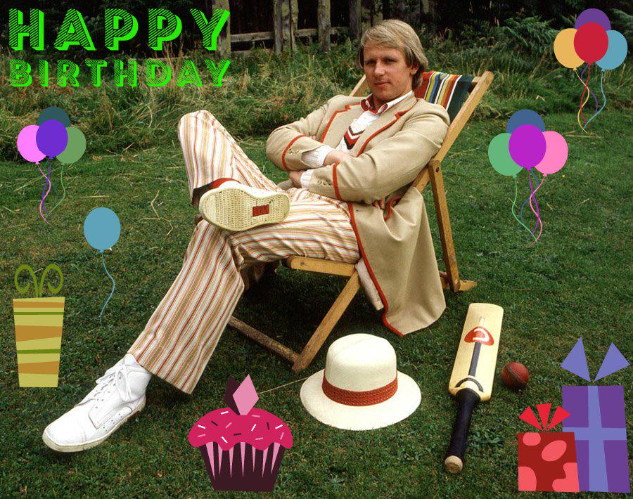 Happy Birthday To The Fifth Doctor (Peter Davison) 