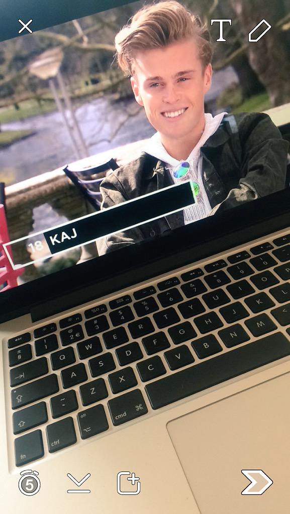 Dit wordt geweldig.. Wat denken jullie waar wij mee bezig zijn? #snapchat #kajleroy