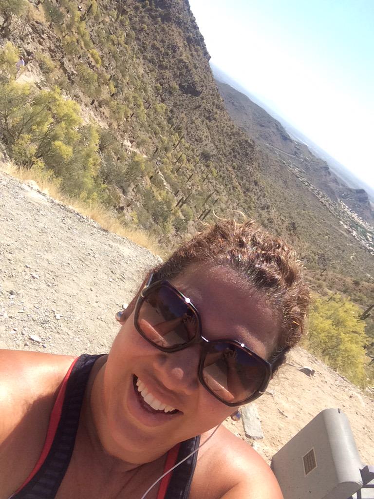 chivymas's tweet photo. Super hike! #damnweatephoenix #itgothot I miss my girls. http://t.co/jYW3xa6tMQ