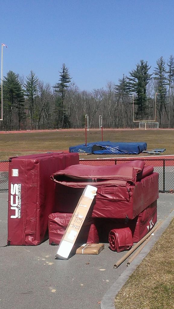 GDCrusaders's tweet image. NEW Track &amp;amp; Field High Jump Mats arrived today. THANK YOU ATHLETIC BOOSTER CLUB!  #pricelesssupport #gdrhschat