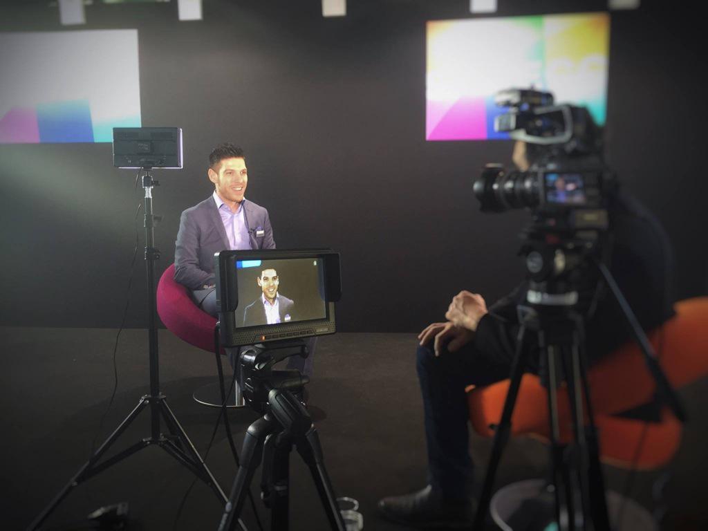 Pour Cristian Maccan d'#Armony, le #SADECC2015 "est une belle et grande vitrine". Bientôt sur SADECC-TV !