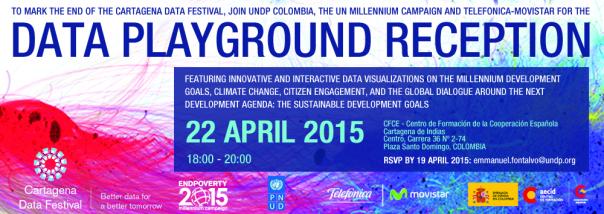MYWorld2030's tweet image. Join us @ the #Data2015 #DataPlayground! #cartagenadatafest w/ @MovistarCo @telefonica &amp;amp; @UNDP blog.myworld2015.org/2015/04/13/car…
