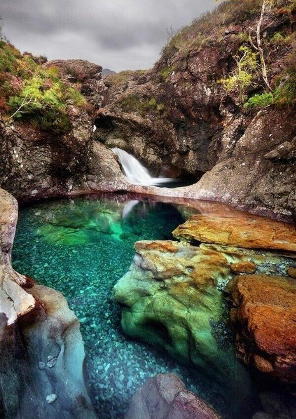 _Paisajes_'s tweet photo. La laguna mágica, Escocia http://t.co/lpvmKUi1M5