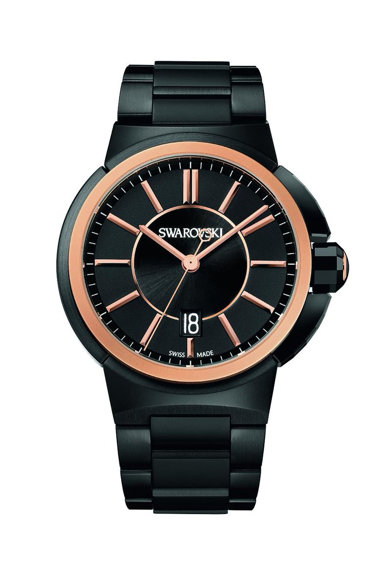 ChronosMagazine's tweet image. #Swarovski's Piazza Grande range adds elegance and a hint of sparkle to classic timepieces. hubs.ly/y0HGdy0