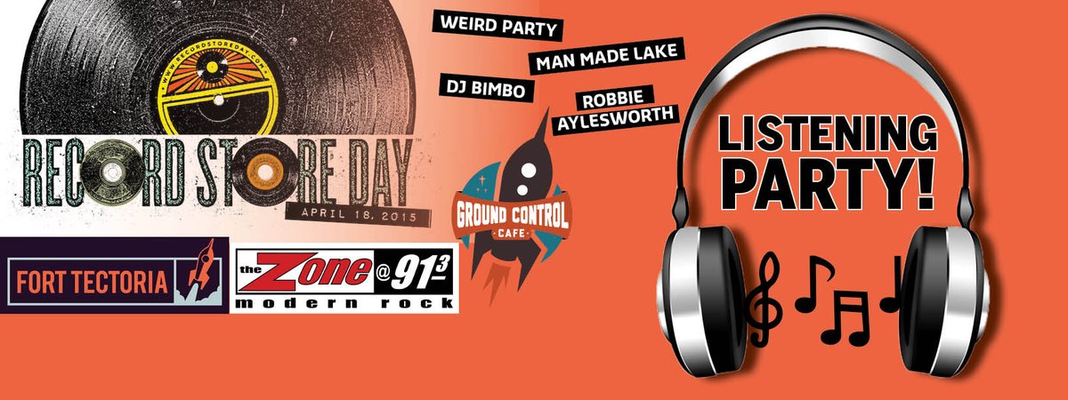 VicFoodFest's tweet photo. @recordstoreday is coming &amp; our partners at @VIATeC &amp; @TheZone913 are hosting a party at Fort Tectoria on April 18th! http://t.co/7DOzw14dWL
