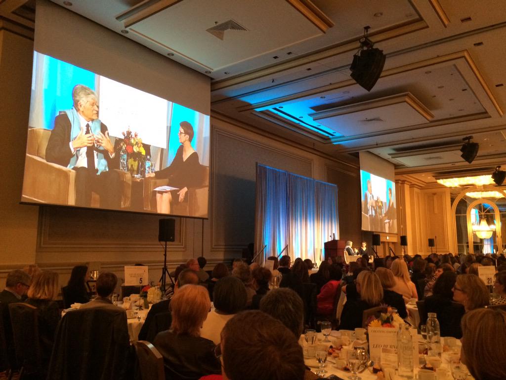 StarcomWW's tweet photo. "There is so much to be learned from our differences." Maurice Levy speaking with @DanaAnderson @TCNChicago #WIFL2015 http://t.co/w6xfDP0sOA