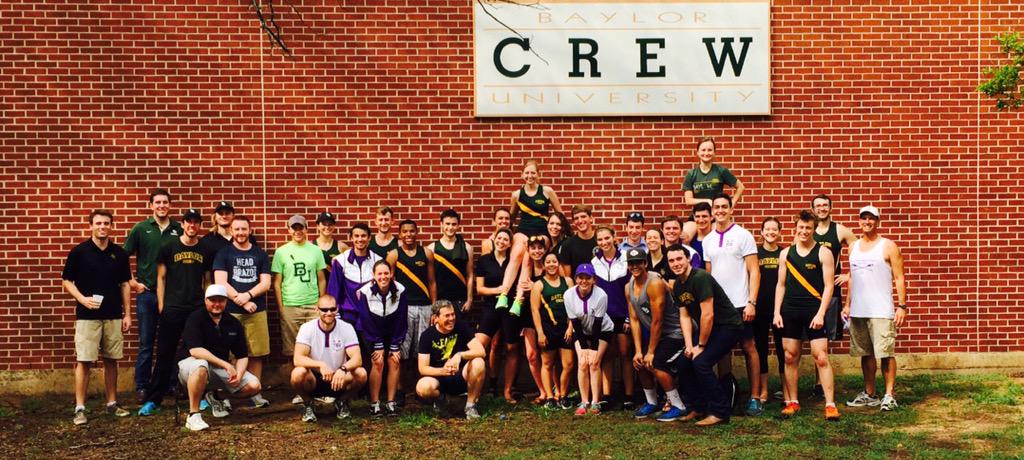 TCUrowing's tweet image. Had a great day down at Baylor learning more about their club and how to expand our own.