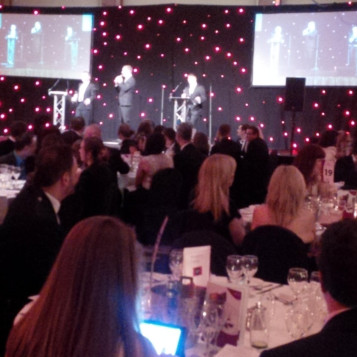 CreativeOceanic's tweet photo. @SingerSwingers performing at #TheGlasgowAwards http://t.co/7b393fLnsS