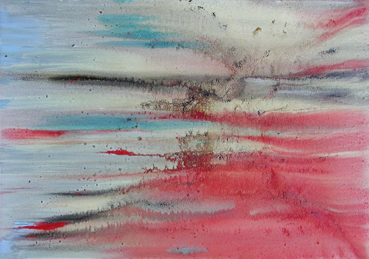 Il cielo di Bach (100 x 70) olio su tela 2010