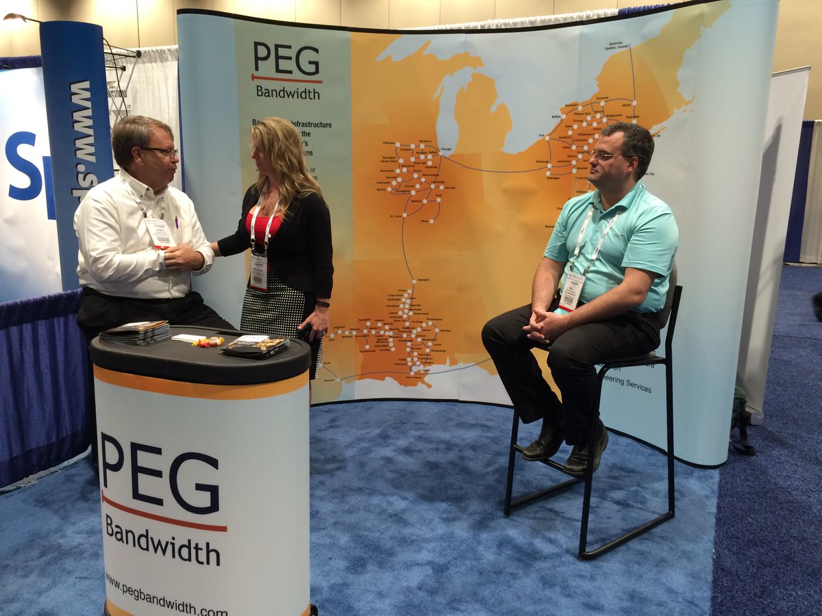UnitiFiber's tweet photo. The calm before the storm. At booth #214 on #COMPTELSpring15's exhibit floor, ready to talk infrastructure solutions. http://t.co/EHWmnX5UgA