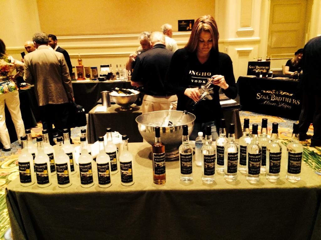 We have whiskey! Tuscany Ballroom F. #wswa72