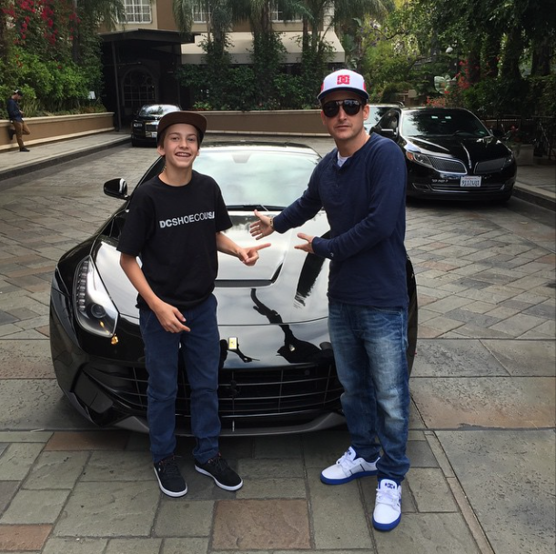 robdyrdek's tweet photo. He's 14 and ran the room and the meeting like a boss! When he's 16 he'll be driving this F12 to skate spots in AZ! http://t.co/VzTsYV7kbB
