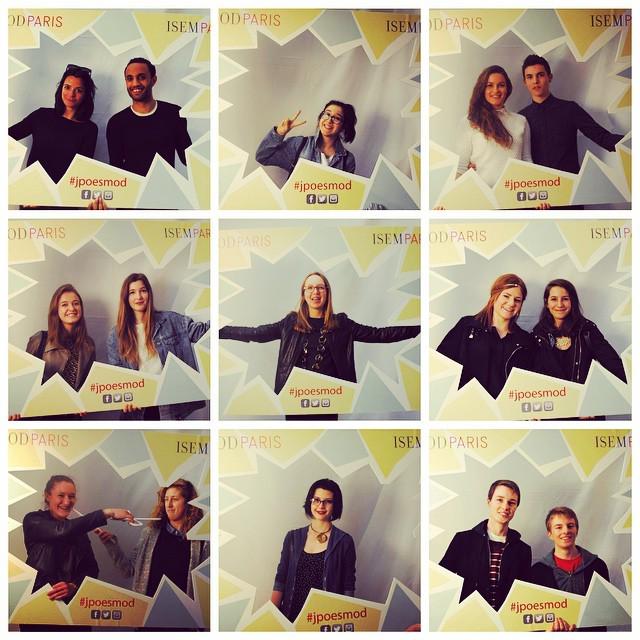 ParisInstagram's tweet photo. #2 #photocall #jpoesmod Merci à nos visiteurs d'avoir jouer le jeu et à nos anciens étudia… https://t.co/HFWWvXoQEx http://t.co/UFCXlxSY1F