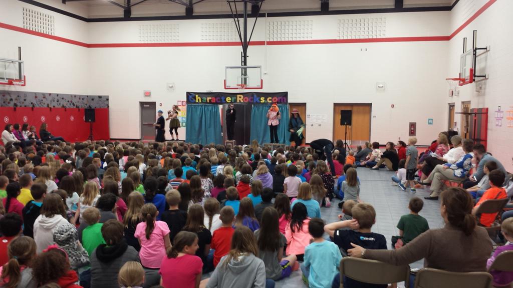 Thanks to the Old Creamery Theatre for sharing their show with us. #characterrocks  #charactercounts