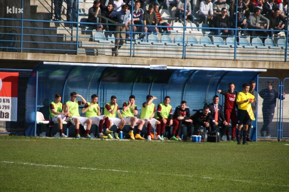 Velkoski (4th from the L) would come on in the 75th minute Velkoski (4th from the L) would come on in the 75th minute
