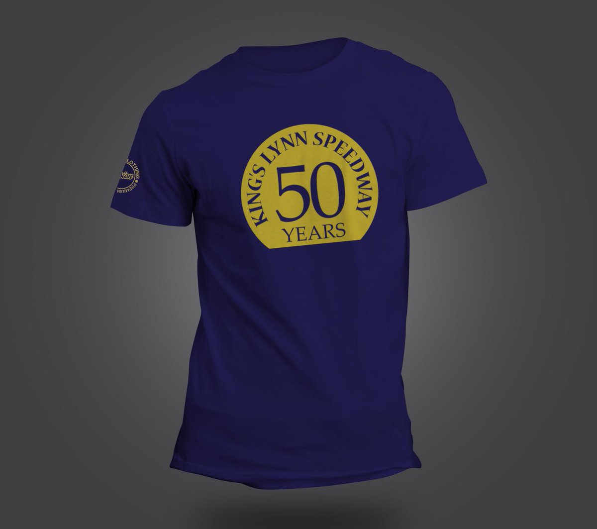 Fusion_Custom's tweet image. New King’s Lynn Stars ’50 Years’ t-shirt added to our online shop. fusionclothingco.co.uk/store/p197/Kin…