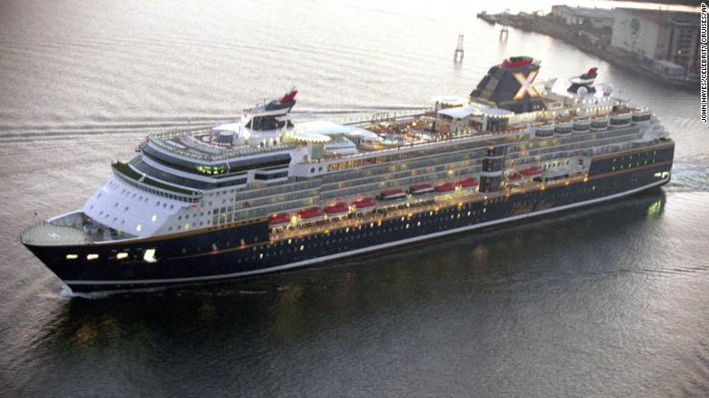 CNN's tweet image. CDC: Gastrointestinal illness has gripped 100 people on the cruise ship Celebrity Infinity. cnn.it/1PDQ9to