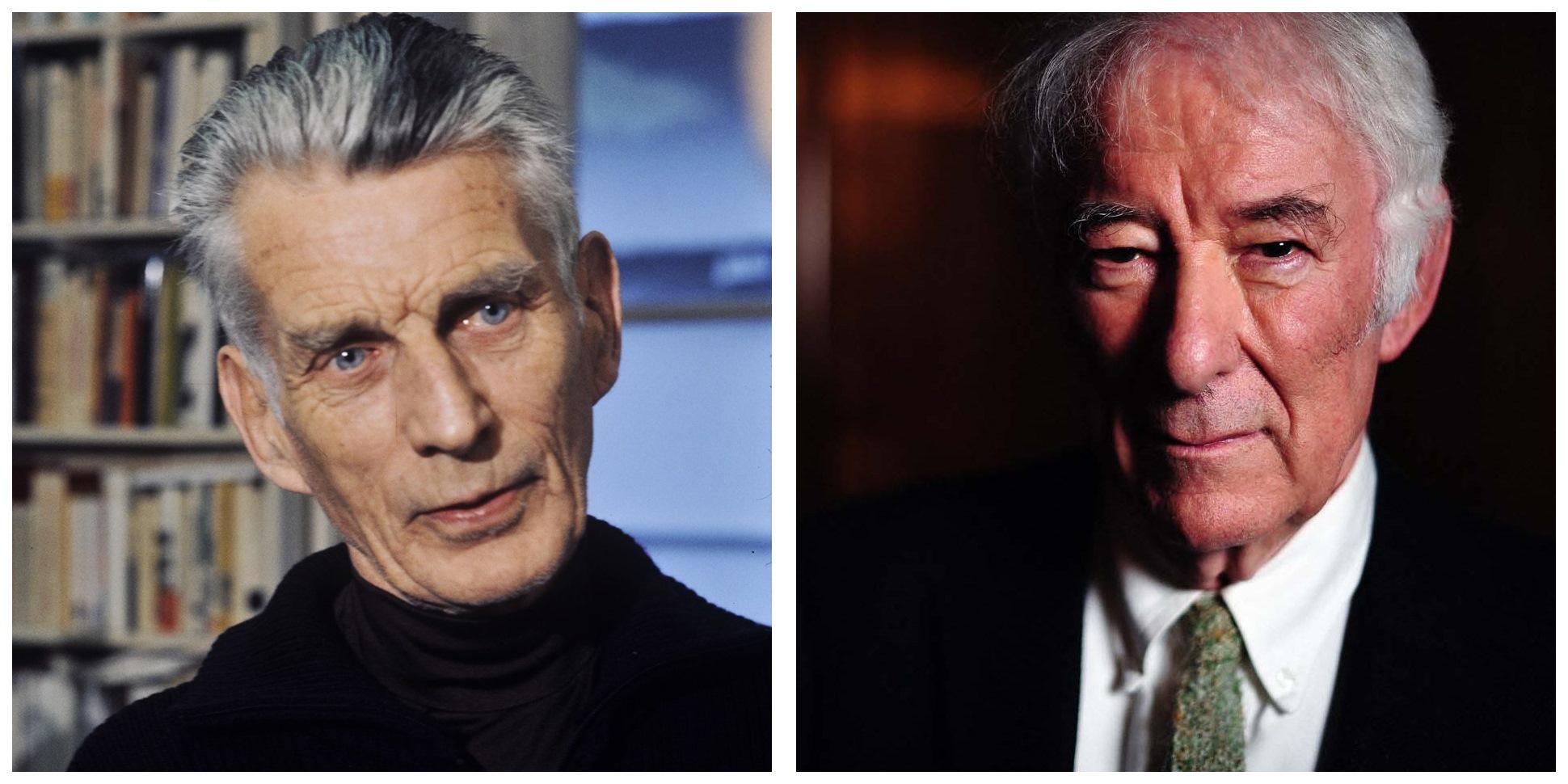 Happy birthday Seamus Heaney and Samuel Beckett. April 13th = Irish literature\s Nobel Prize Day. 