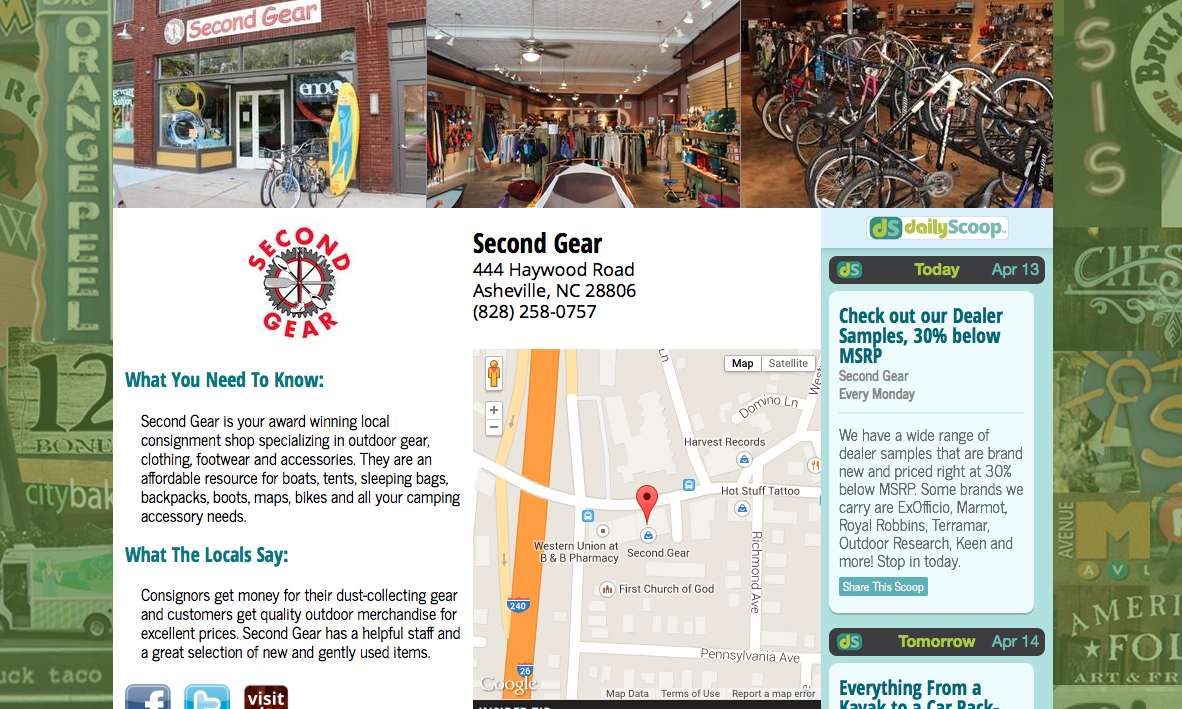 DigLocalAVL's tweet image. @secondgearwnc Thanks for spreading the word. Free Local Flavor App at bit.ly/1tWb0LZ  #secondgear,#lovelocal