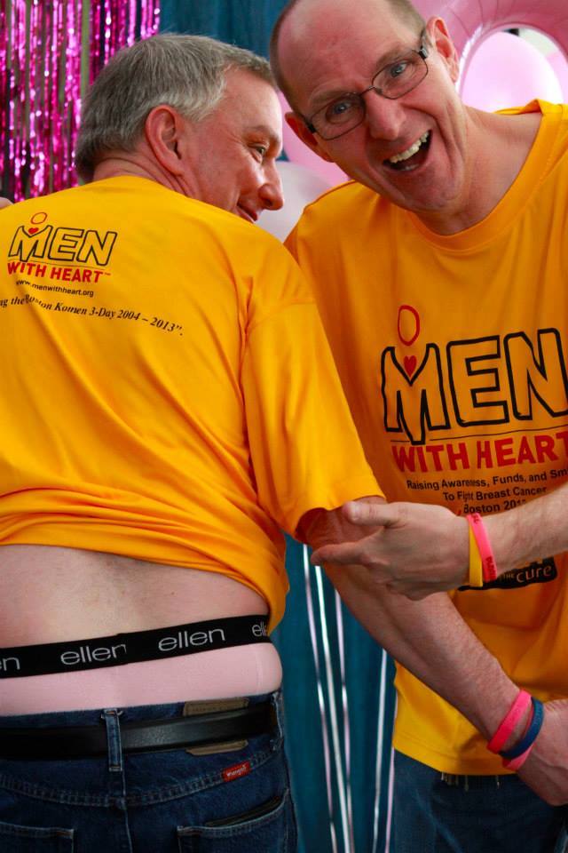 tallulahandbell's tweet image. @TheEllenShow This man with Heart will be walking 60 Miles in your undies! #ellen #EllenDeGeneres #menwithheart