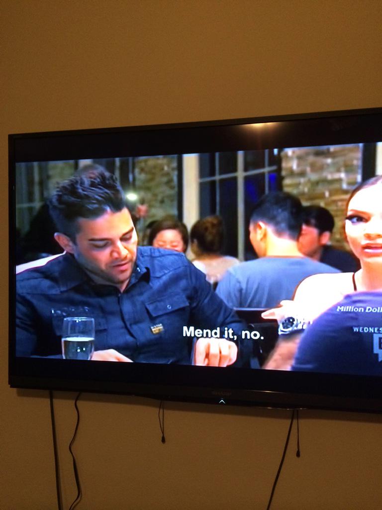 karendeamat's tweet photo. Ummmmm steroids much?? #littlehead #hugebody @RezaFarahan @GolnesaGG @AsaSoltan @Andy #Shahs #ShahsofSunset http://t.co/9lzcpEmC1f