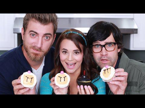 nadrabakery's tweet photo. BOMBERMAN CUPCAKES - ft. Rhett and Link! - NERDY NUMMIES http://t.co/RE1cgCMxsW #cupcakes #cakes http://t.co/6H1DJ5uRe9