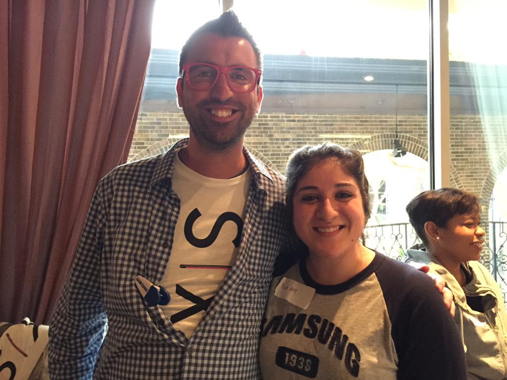JoeSIXAPPEAL's tweet photo. Thanks for making Atlanta so great today! Awesome city, awesome team! @NatalieRestrep1Thanks @JoeSIXAPPEAL  🎉☺️🙌👍👌 http://t.co/EP9d1AUX0L"