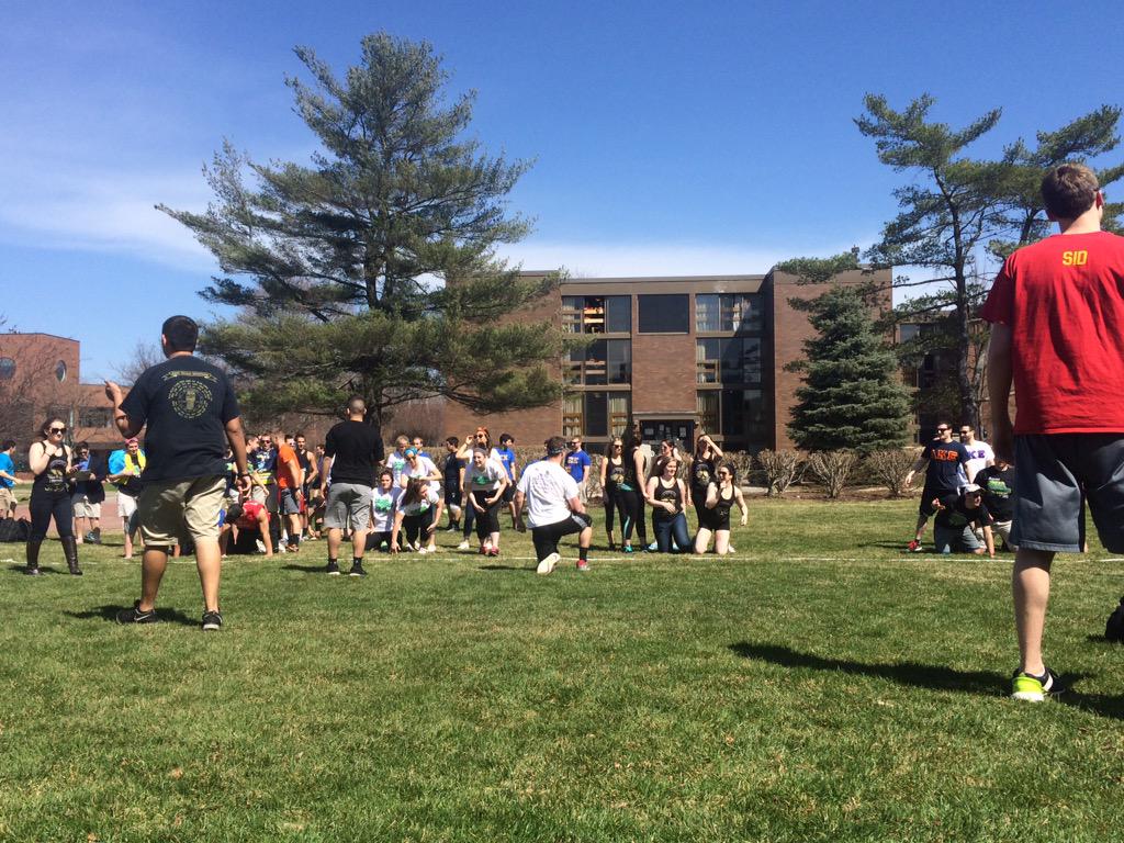BryantTriSigma's tweet photo. The Greek Olympics were so much fun today! 👍🏼 #BryantGreekLife #GreekWeek http://t.co/wQ3EJZgxTB