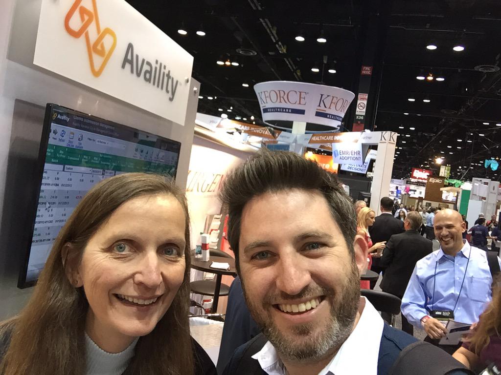 doctamilla's tweet photo. #HIMSS15 #availityevents http://t.co/REbZuJS9Wq