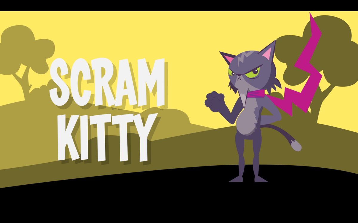 13amgames's tweet photo. MEOW we're talking! #ScramKitty joins #Runbow! http://t.co/wygu8dM8wJ http://t.co/eQWJMApowg
