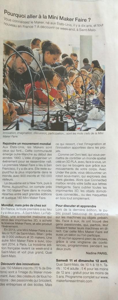 leFabClub's tweet photo. @PIERREVIDEIX @Bertier_Luyt Pierre on parle de #OVNITEST dans Ouest France ;) http://t.co/OTo0gCXbzn