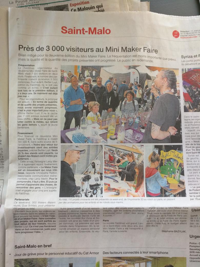 leFabClub's tweet photo. @PIERREVIDEIX @Bertier_Luyt Pierre on parle de #OVNITEST dans Ouest France ;) http://t.co/OTo0gCXbzn