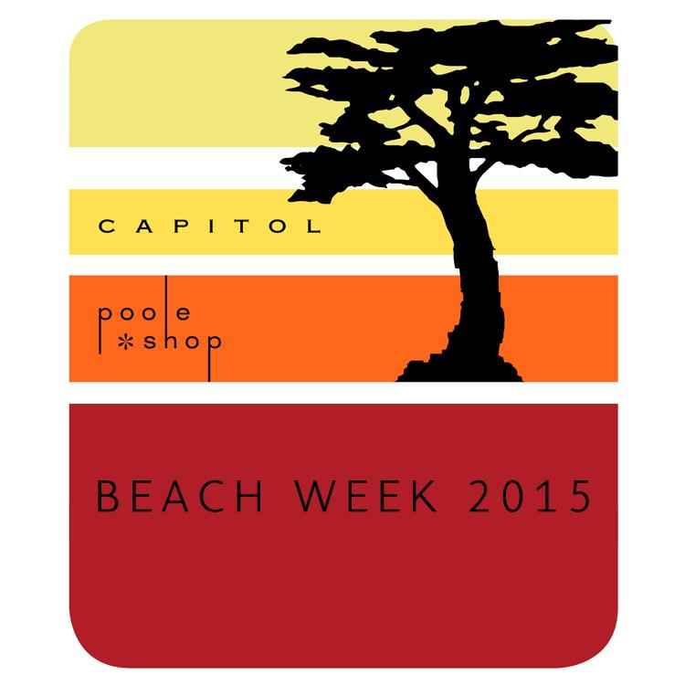 Beach Week starts tomorrow!  Join us from 5-8pm and recieve 20% off for Customer Appreciation. #beachweek2015