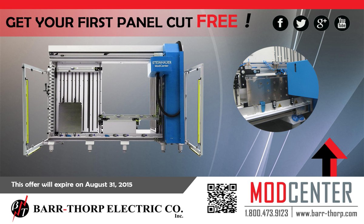 barrthorp's tweet image. Barr-Thorp is offering a free cut for your first panel by using our #ModCenter! Hurry up!
youtu.be/P7c6ANgqJzw?a