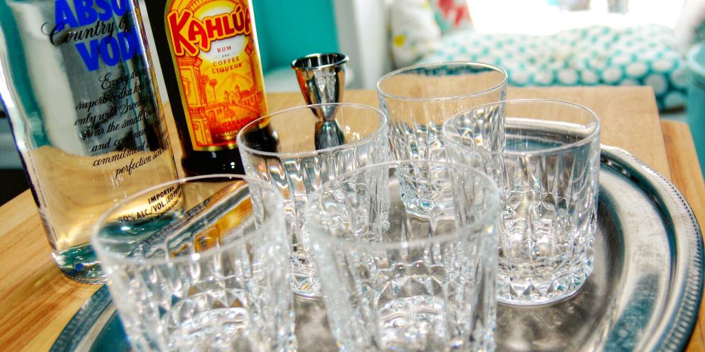 Kahlua's tweet photo. It's technically not cheating if it's with #chocolate. Use chocolate milk in your #KahluaWhiteRussian. http://t.co/z8iJzutAWj