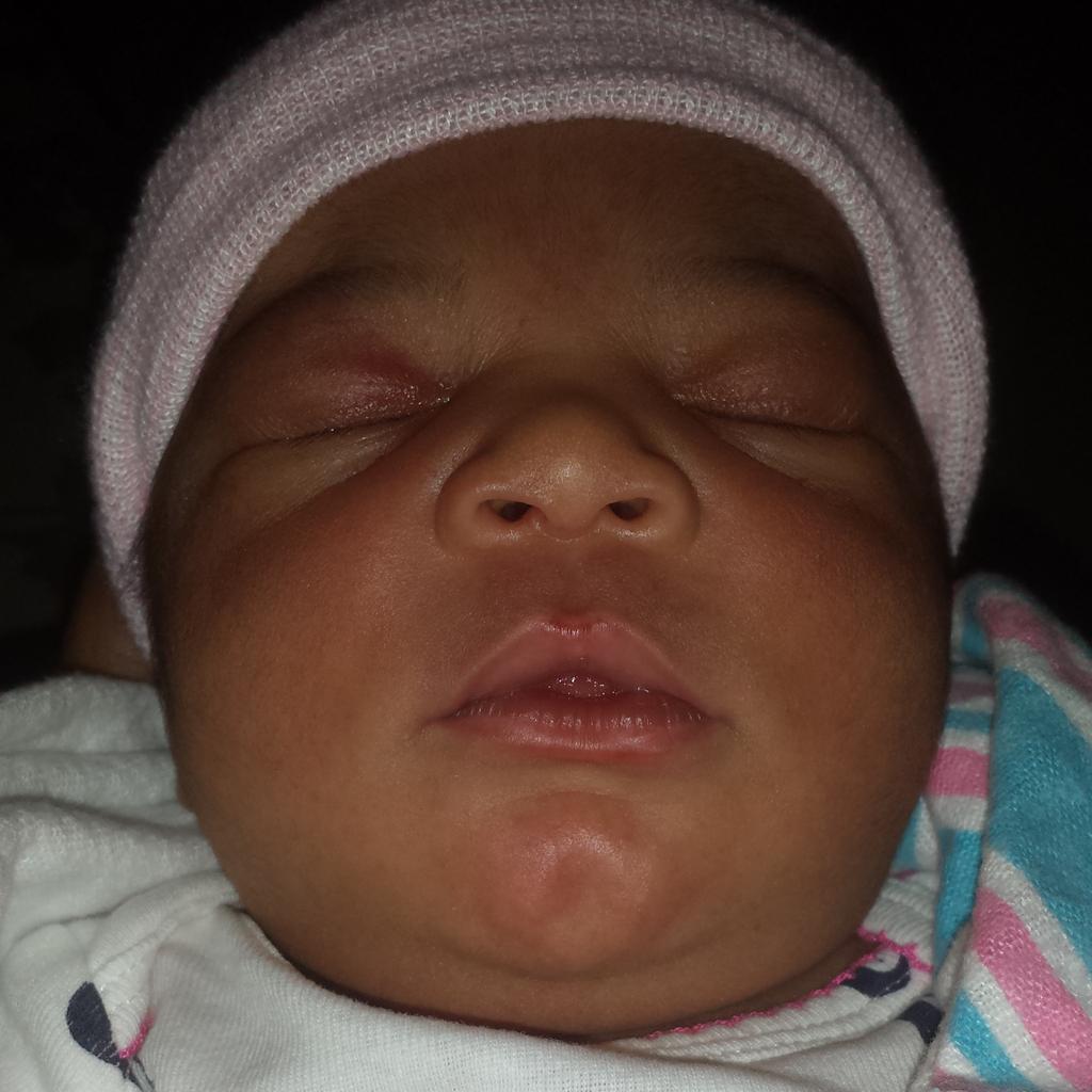 aquariusredd's tweet photo. #Iyannah #dimplechin #Geneva I got another little girl http://t.co/TTguXenGfW