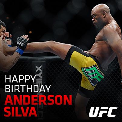 Happy Birthday to the former UFC middleweight champion, Anderson Silva! 