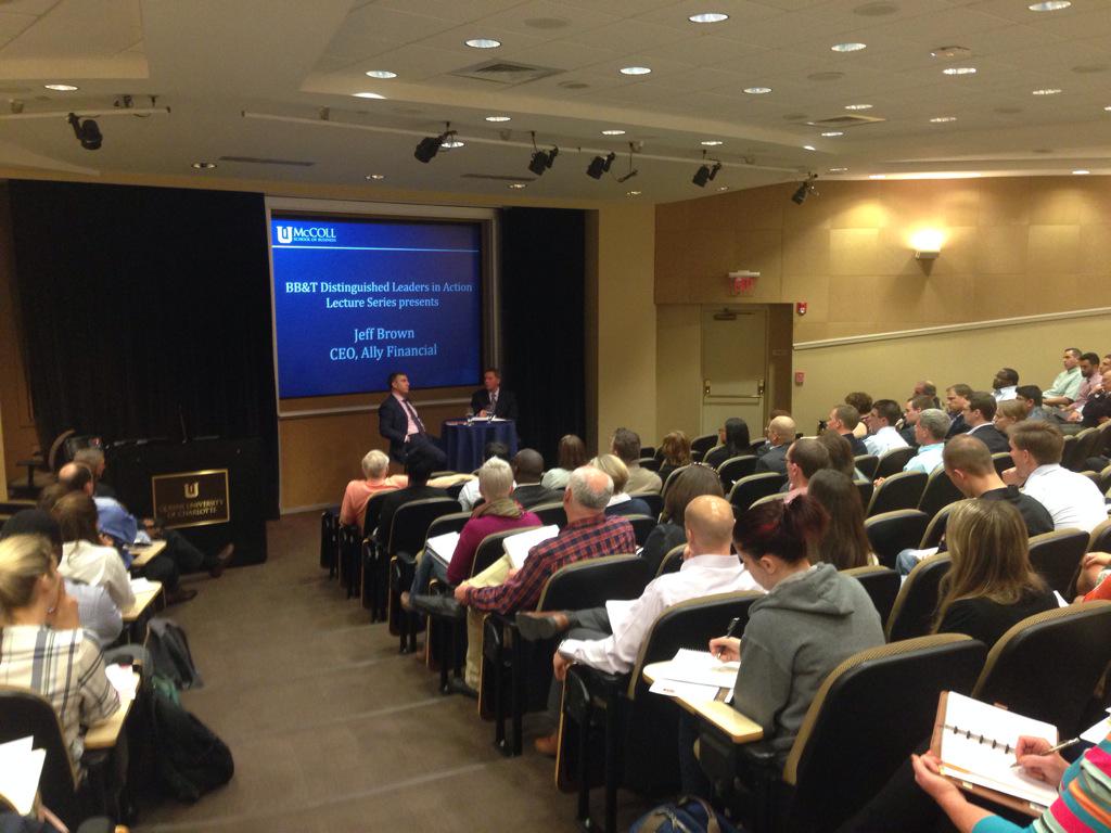 McCollSchool's tweet photo. Great turnout tonight with one of our own as our Distinguished Leader in Action! http://t.co/3mPJEQWJhM