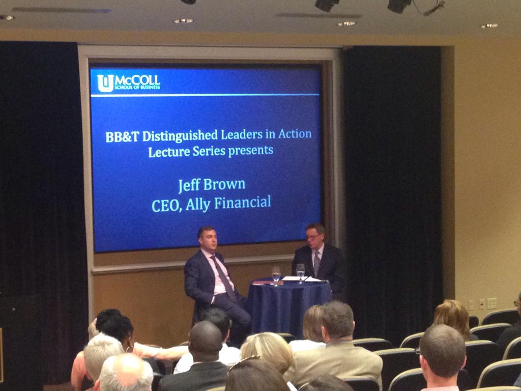 McCollSchool's tweet photo. Great turnout tonight with one of our own as our Distinguished Leader in Action! http://t.co/3mPJEQWJhM