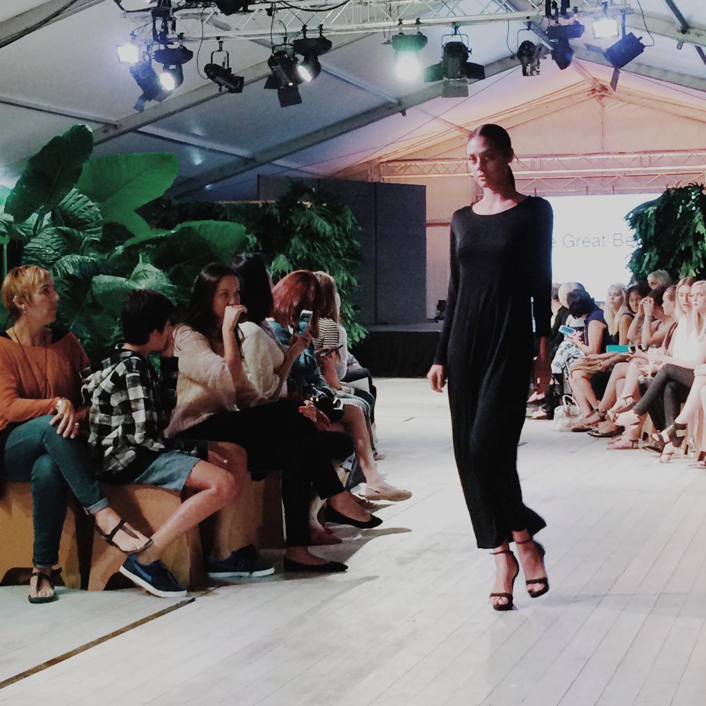 tgbclothing's tweet photo. #EcoFashion #Runway with @undressrunways #ChangeCollection #SPF15 ✌️ shop the #dress @ http://t.co/OkMTyb3mIx 🍃🌏🍃 http://t.co/itWmqQ3Dmp